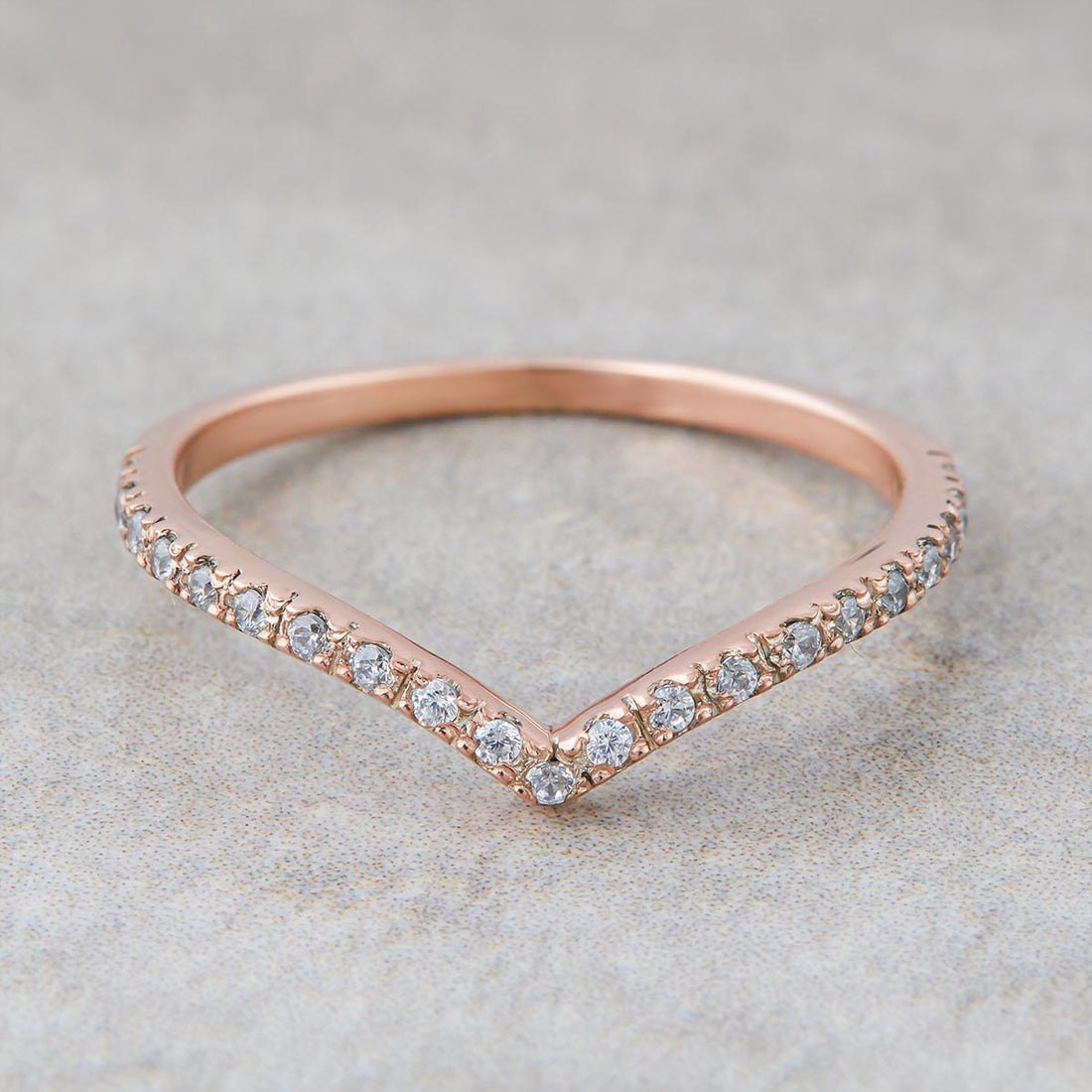 Salt and Pepper Wedding Band