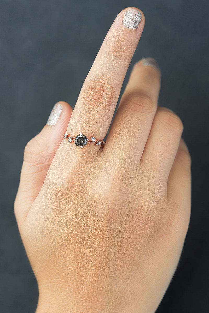 Rose Gold Engagement Ring