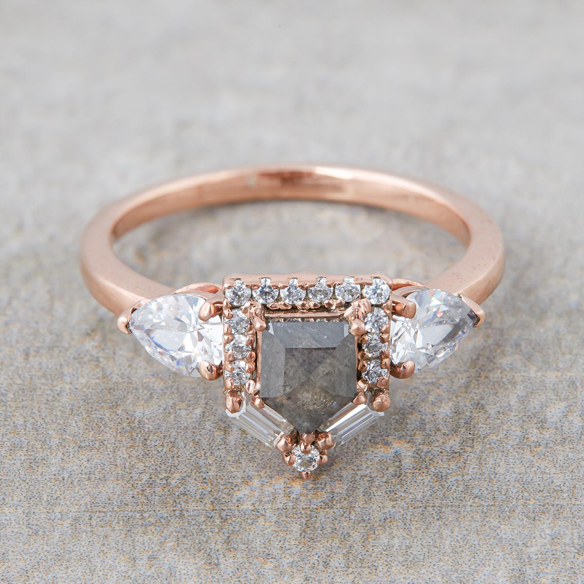 Rose Gold Engagement Ring