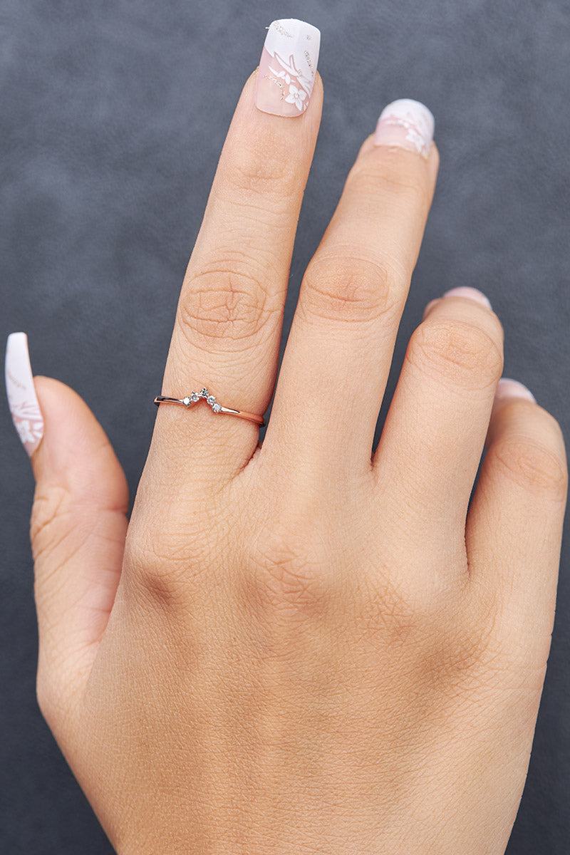 Rose Gold Midi Ring