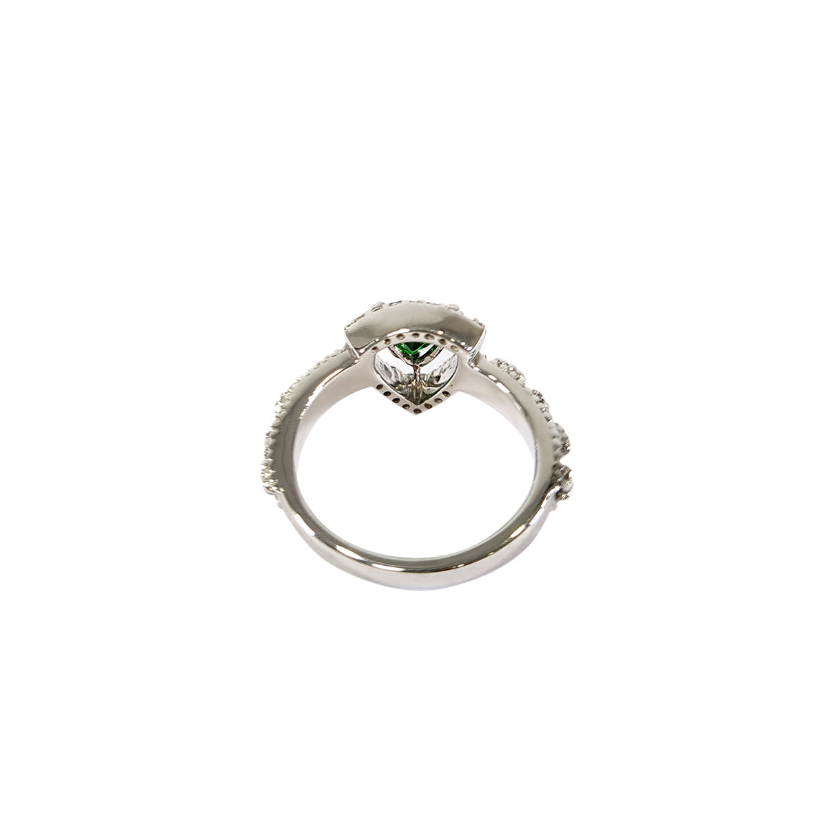 EMERALD WEDDING RING WOMEN