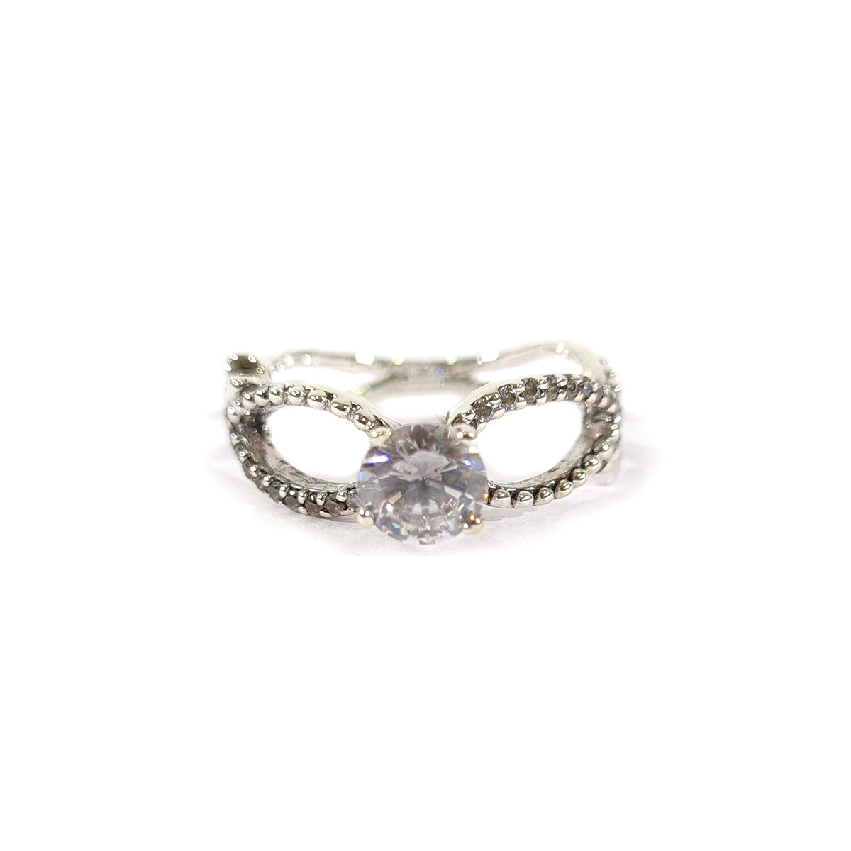 DIAMOND INFINITY ENGAGEMENT RING