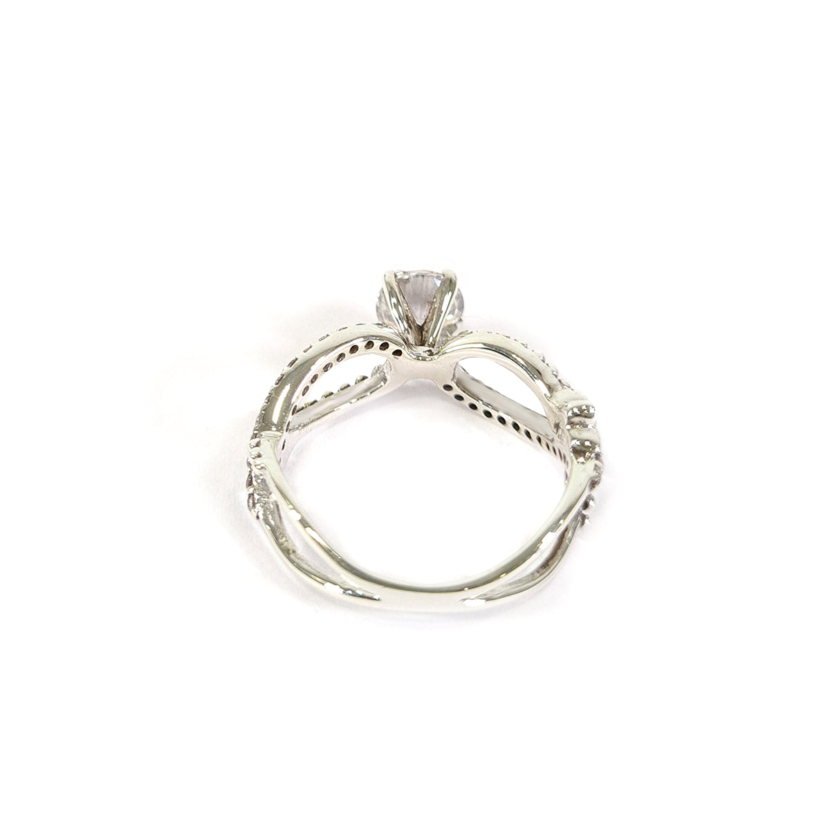 DIAMOND INFINITY ENGAGEMENT RING