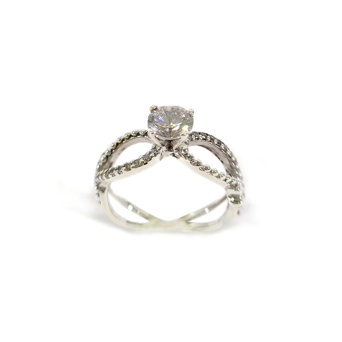 DIAMOND INFINITY ENGAGEMENT RING