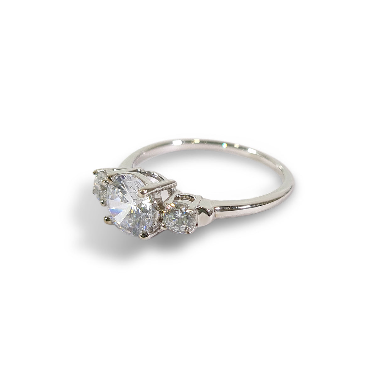 3 Stone Diamond Engagement Rings