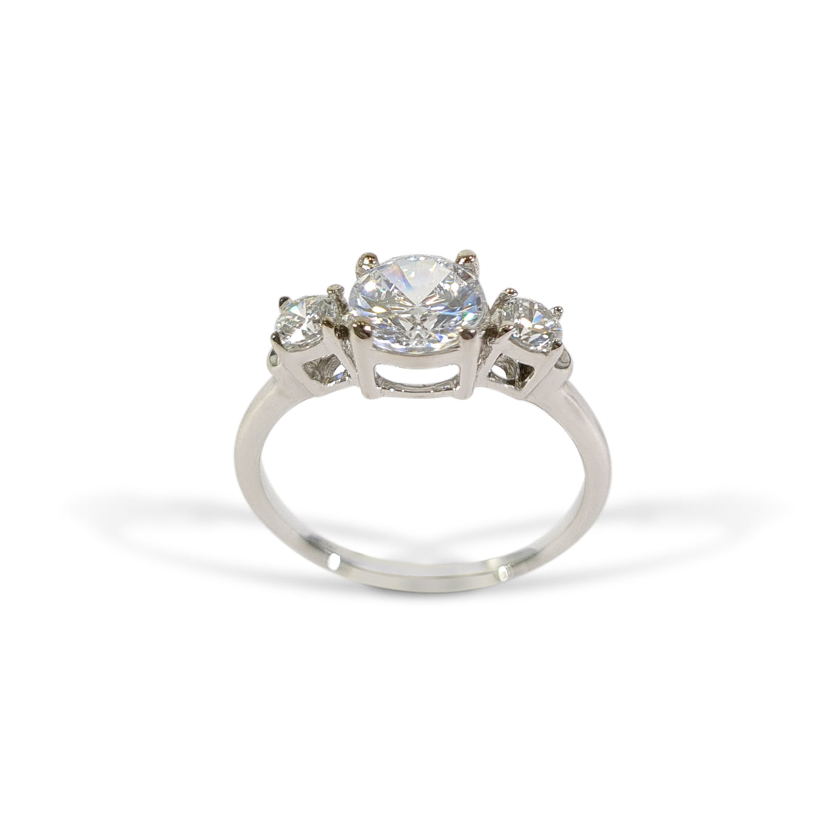 3 Stone Diamond Engagement Rings
