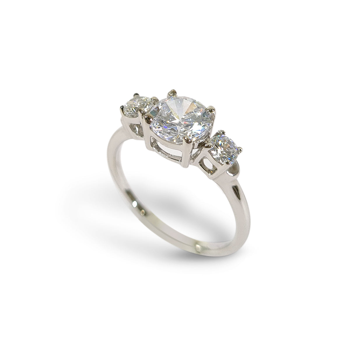 3 Stone Diamond Engagement Rings