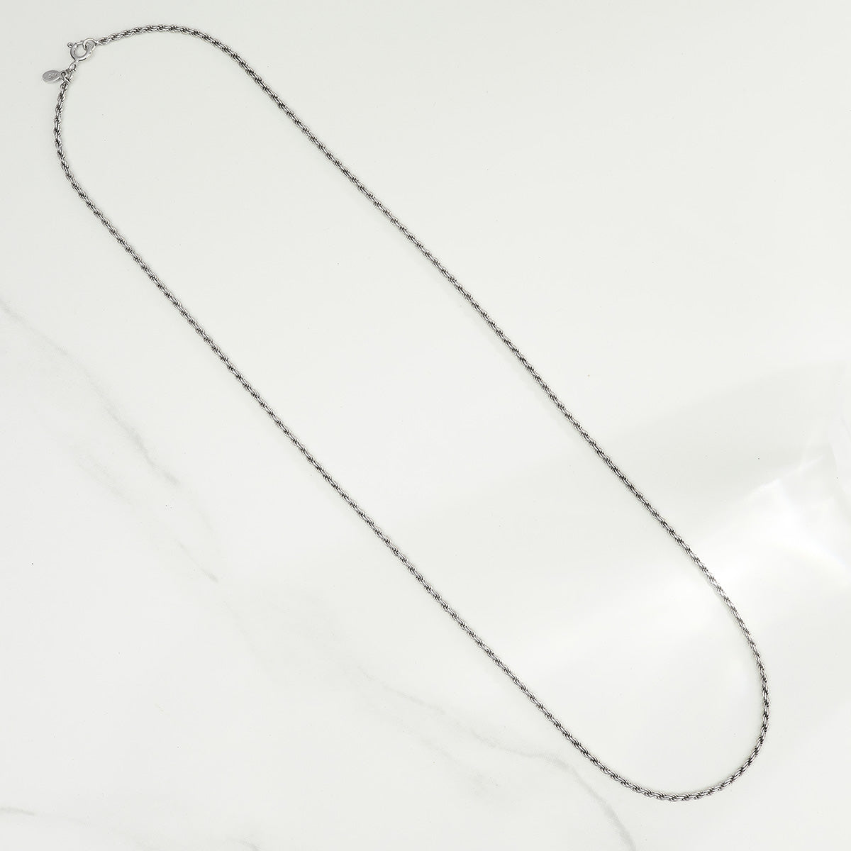 Rope Chain Necklace 925 Sterling Silver 2 mm Width, 18" Length Unisex Jewelry Men Women Pendant Locket