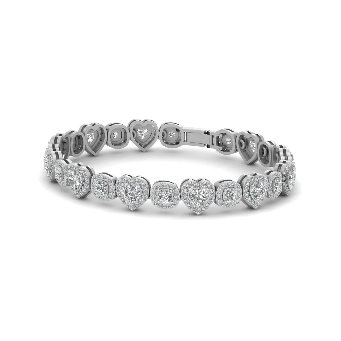 NATURAL DIAMOND TENNIS BRACELET