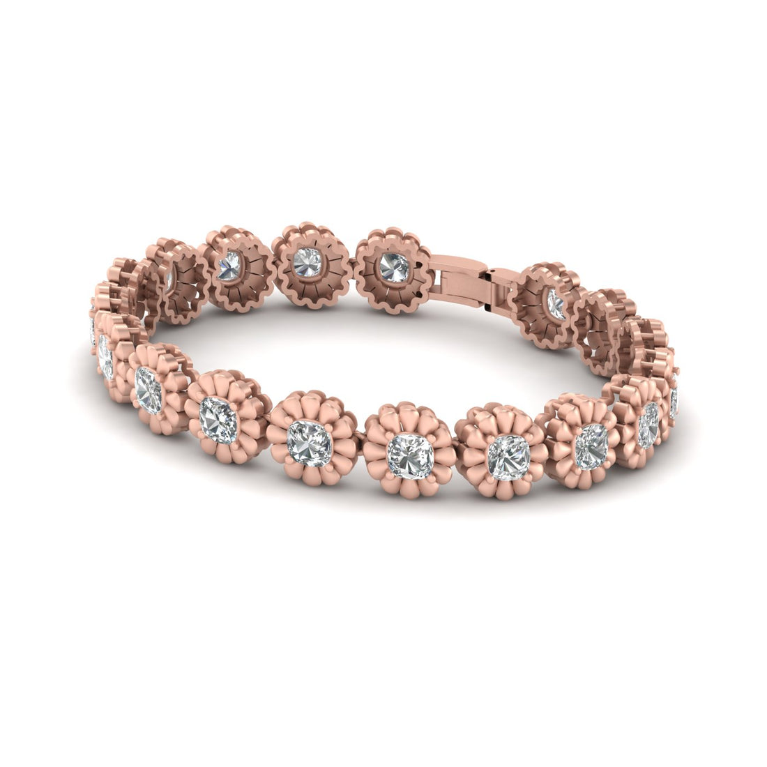 Floral Tennis Bracelet For Women