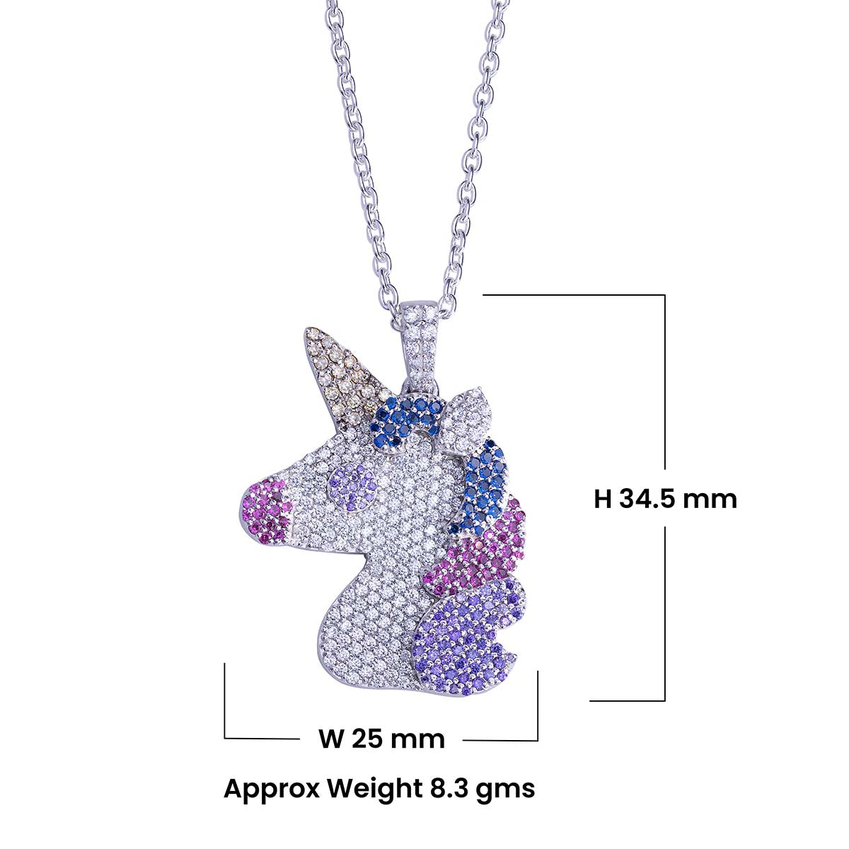Unicorn Pendant Necklace for Girls Teens Birthday gift for Daughter