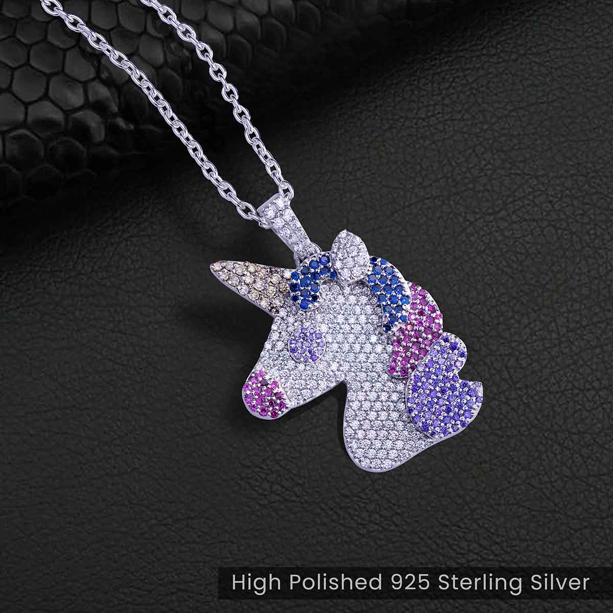 Unicorn Pendant Necklace for Girls Teens Birthday gift for Daughter