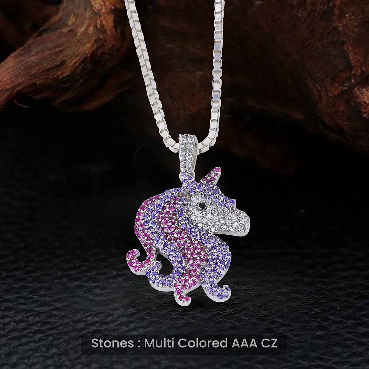 Unicorn Pendant Necklace for Teen Girls Fairytale Unicorn Jewelry