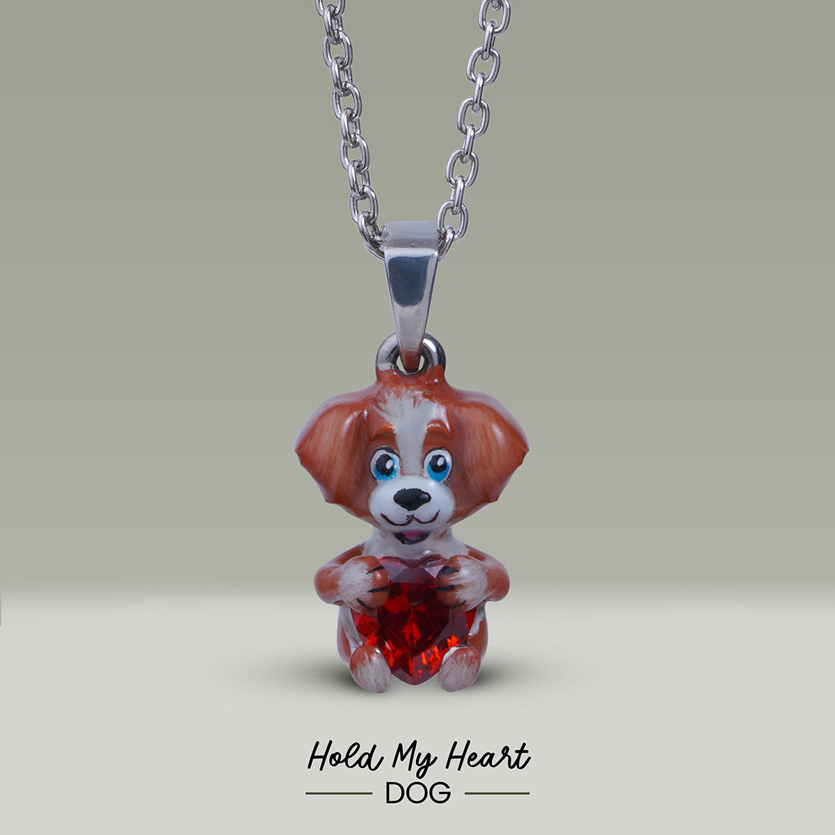 Playful Dog Pendant Necklace for Kids Teens Animal Pet Jewelry