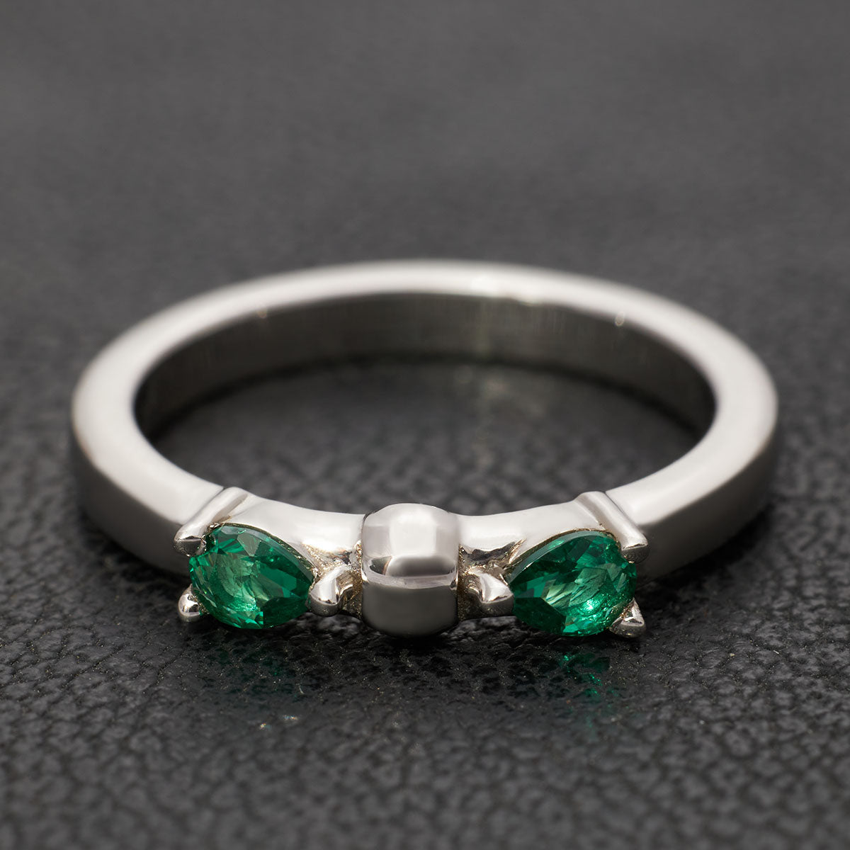 Mother Daughter Birthstones Ring Mother's Day Gift Jewelry Silver