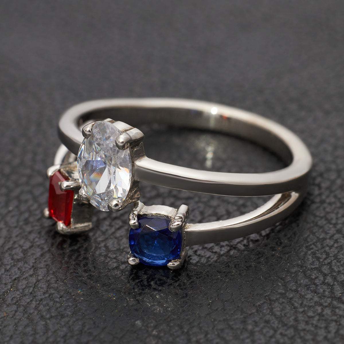 Mothers Day Ring Custom Birthstones Mothers Ring Sterling Silver