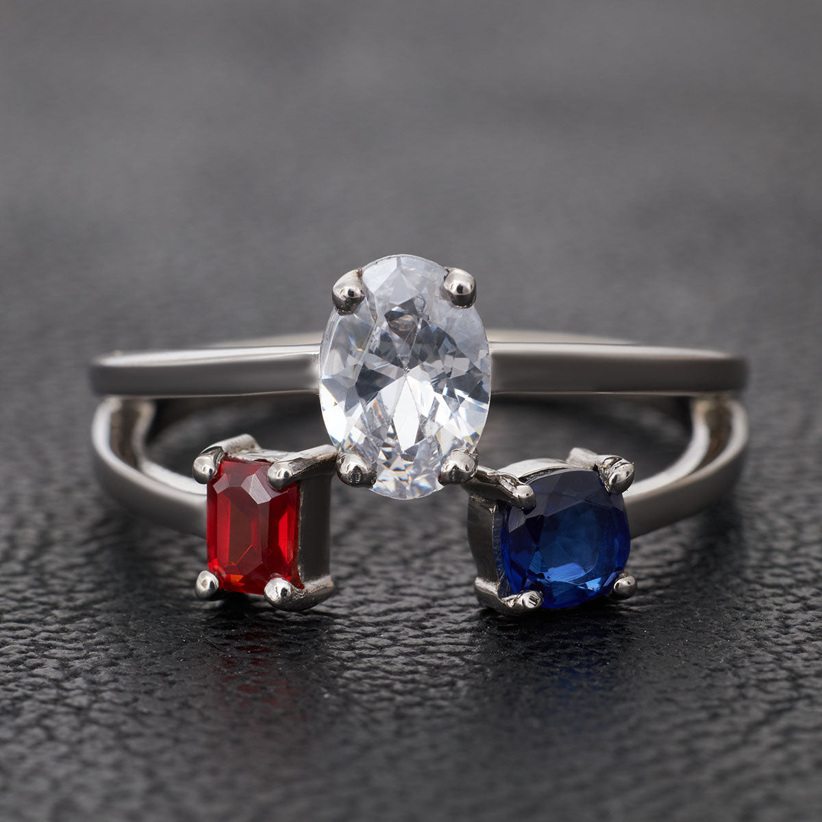 Mothers Day Ring Custom Birthstones Mothers Ring Sterling Silver