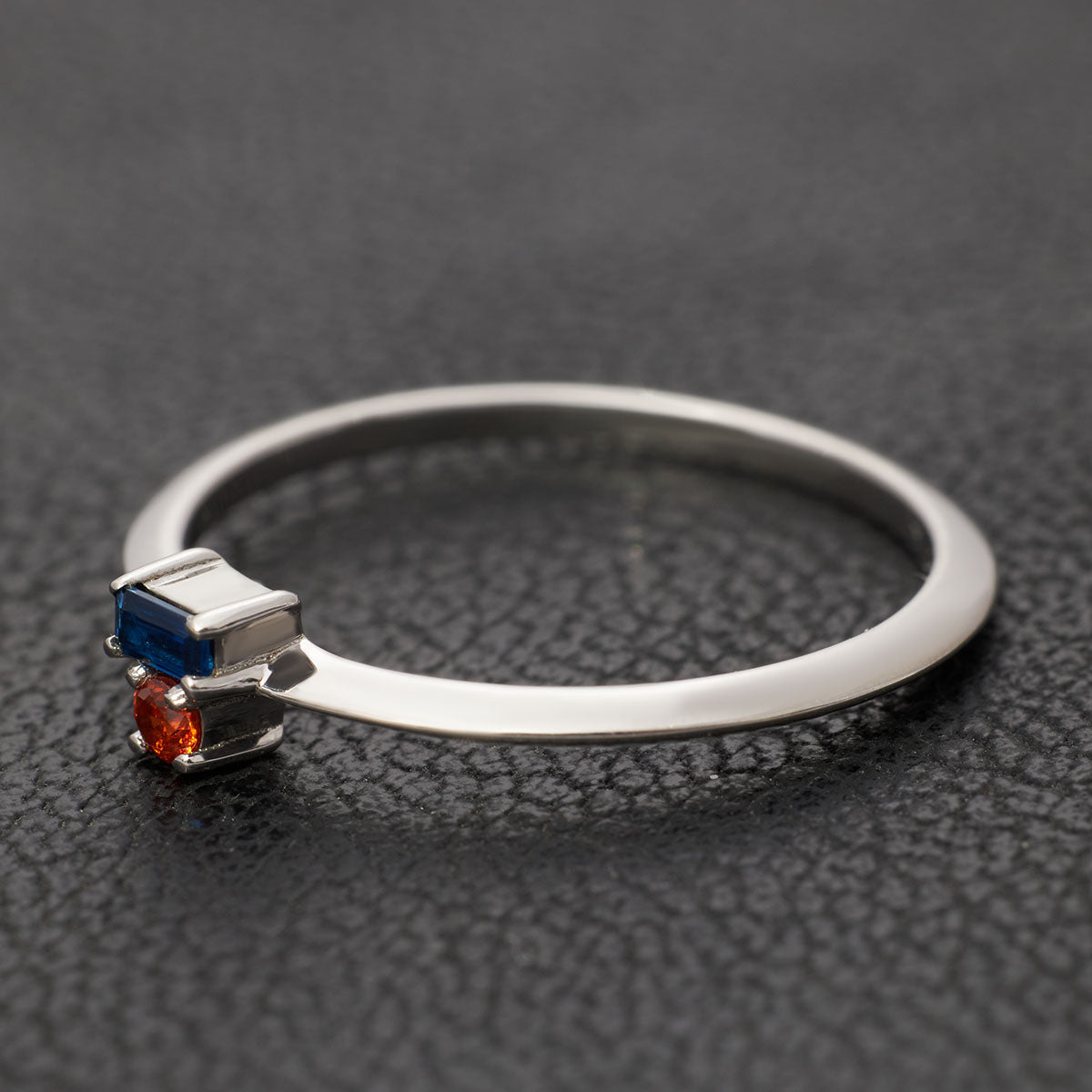 Mothers Ring 2 Birthstones