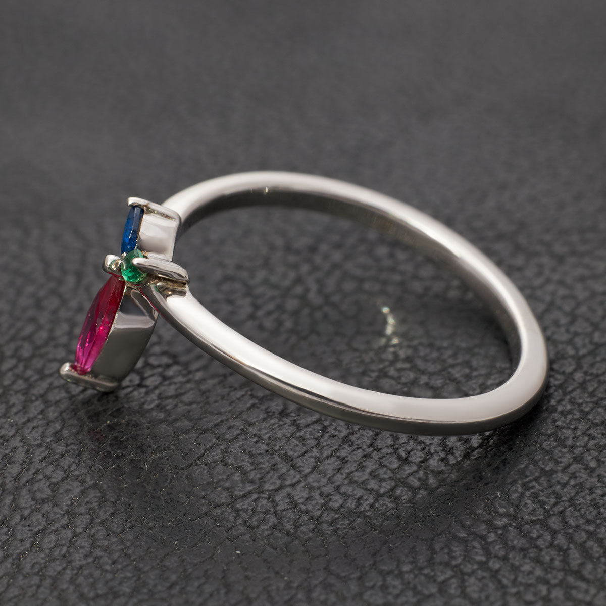 Custom Birthstones Mothers Ring