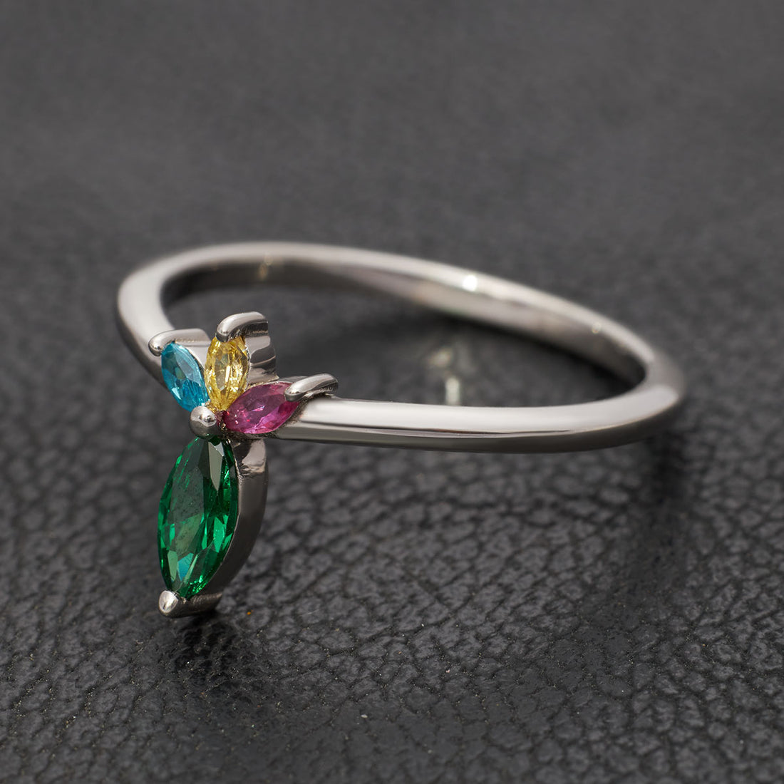 Birthstones Mothers Ring