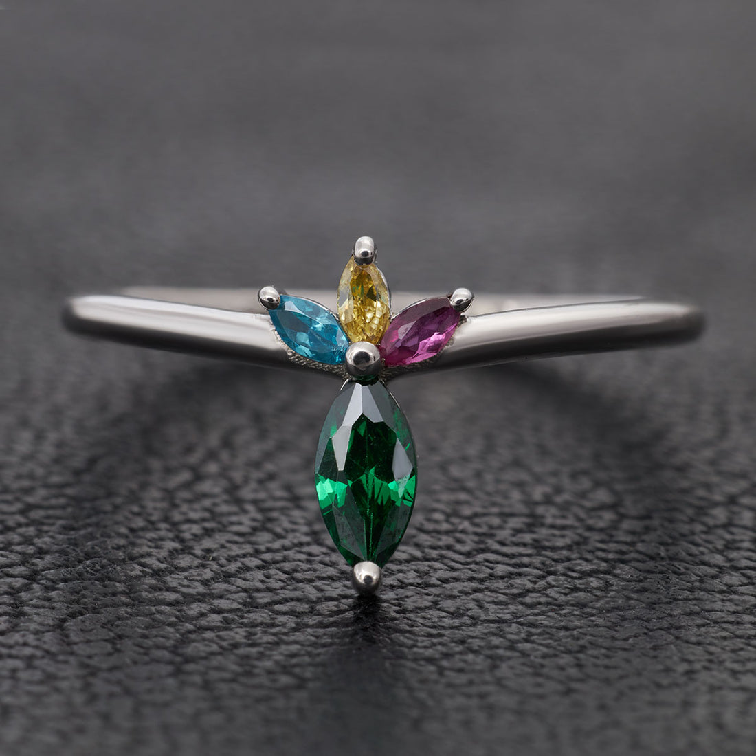 Birthstones Mothers Ring