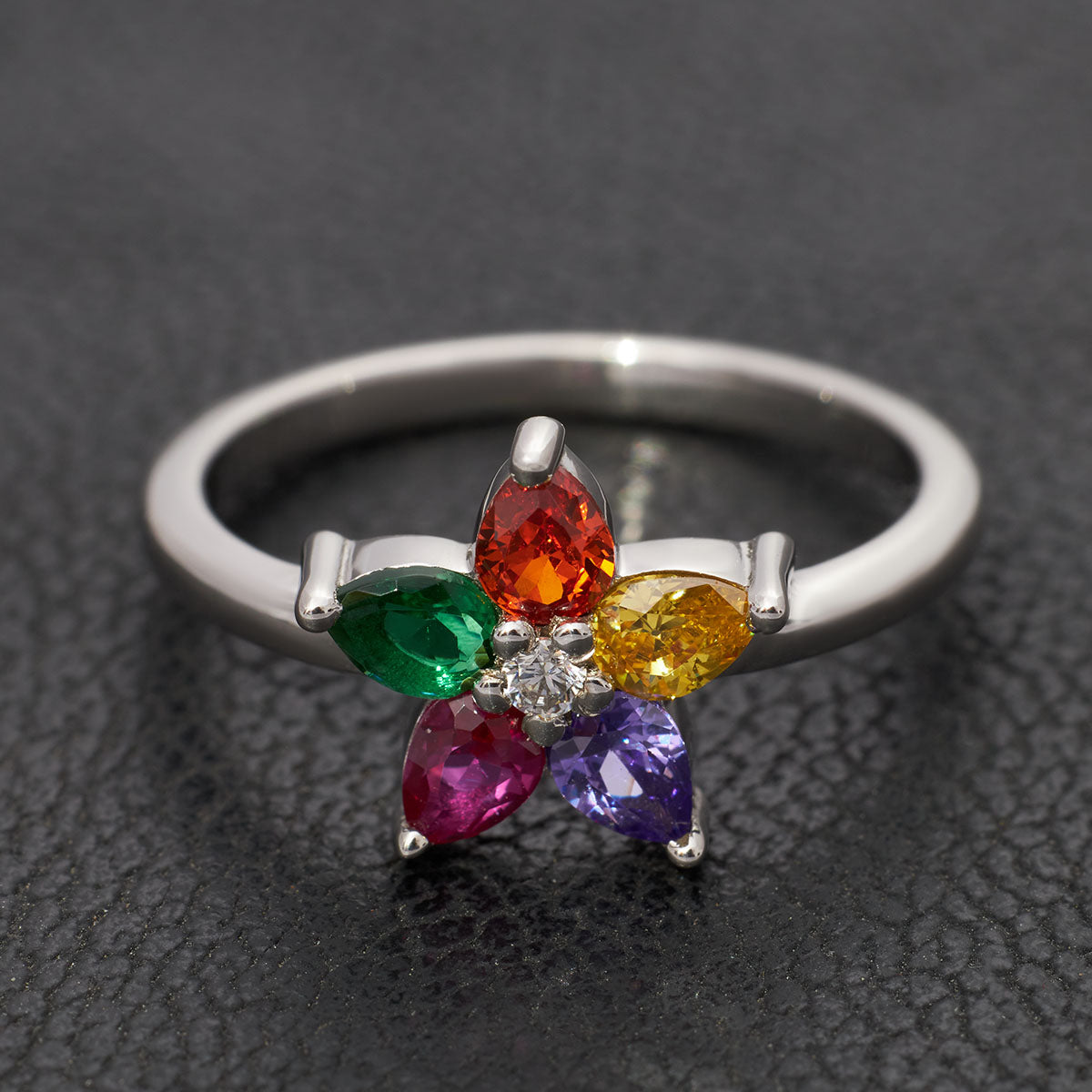 Family Birthstones Mothers Ring