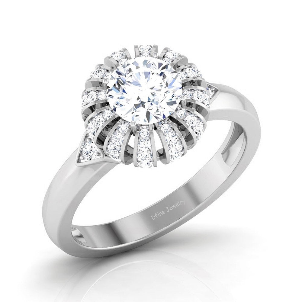 UNIQUE ENGAGEMENT RING