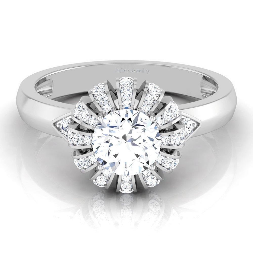 UNIQUE ENGAGEMENT RING