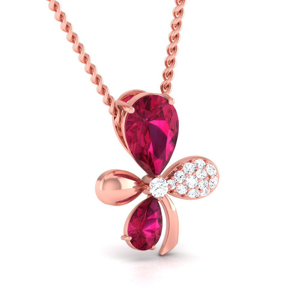 Floral Pendant Locket