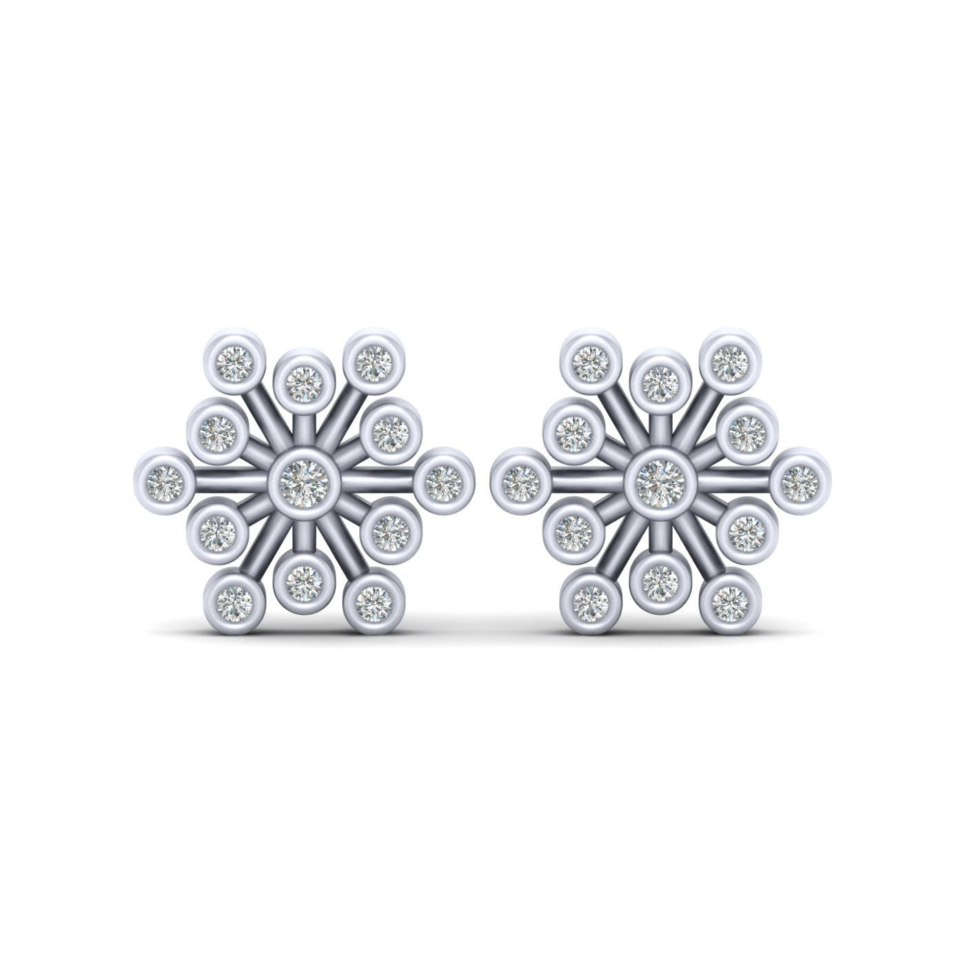 CHRISTMAS SNOWFLAKE EARRINGS