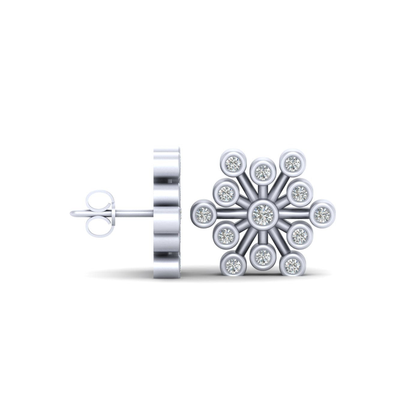 CHRISTMAS SNOWFLAKE EARRINGS
