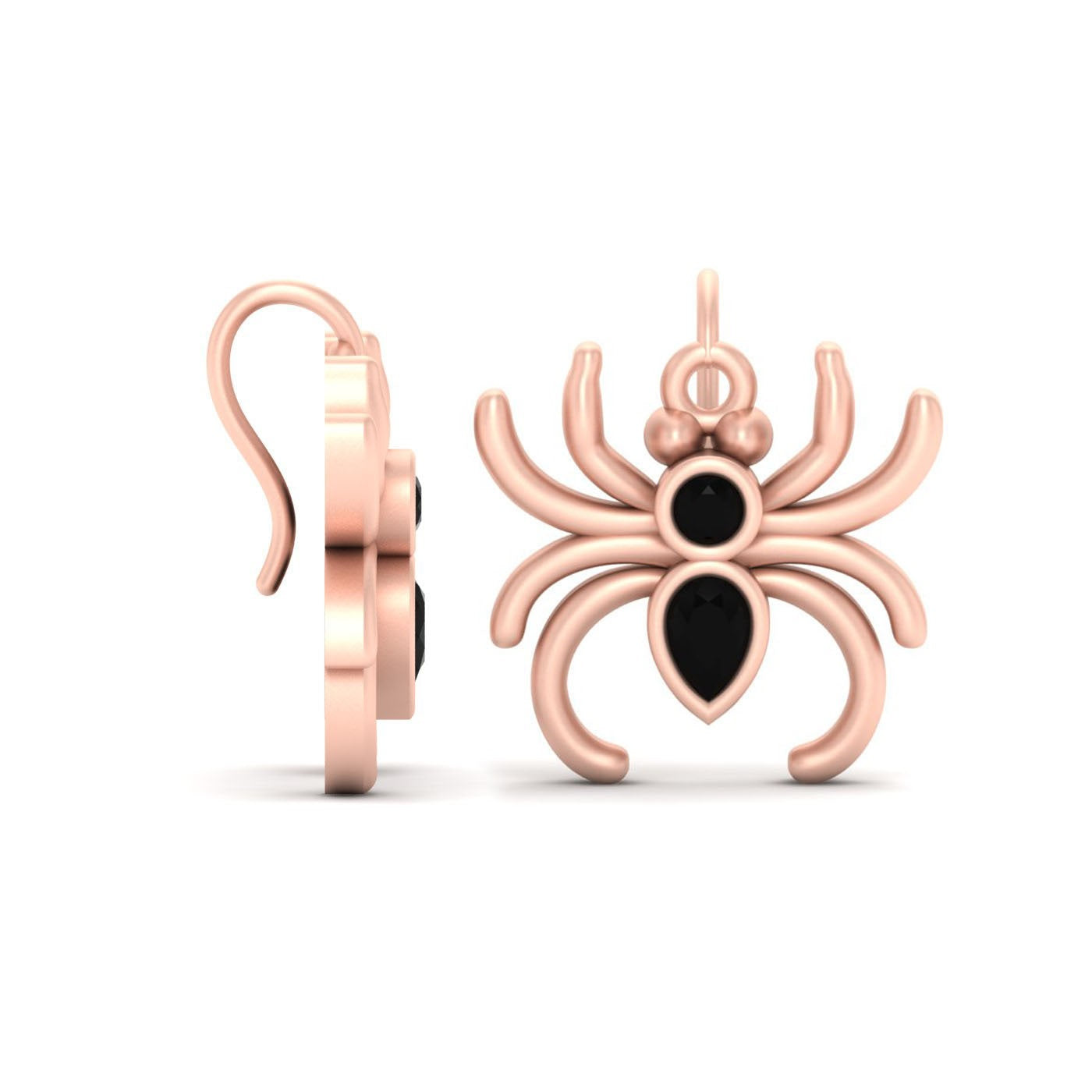GOTHIC SPIDER STUD EARRINGS
