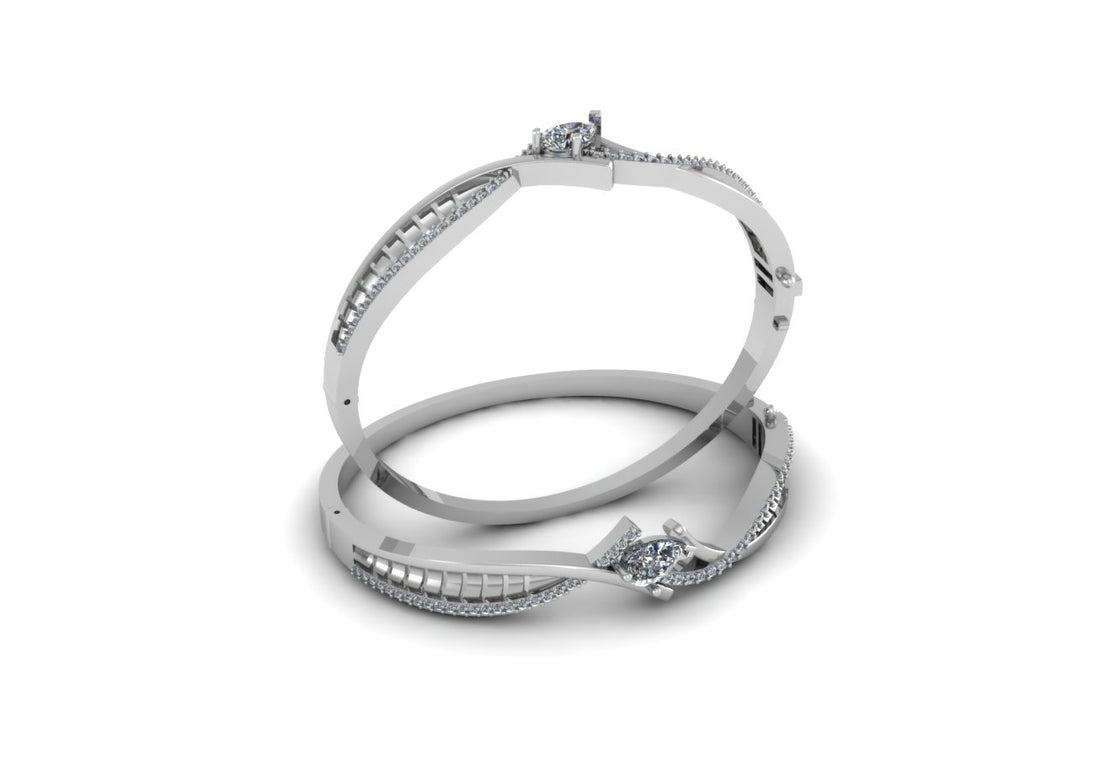 PEAR DIAMOND BRACELET WOMENS