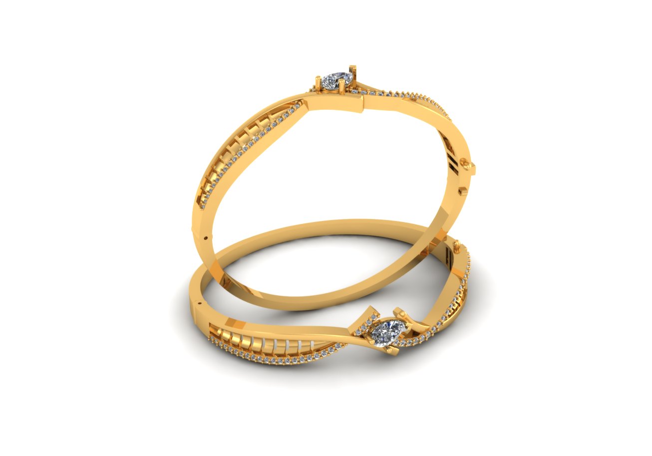 PEAR DIAMOND BRACELET WOMENS