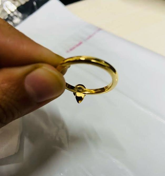 Minimalist Dainty Skull Ring