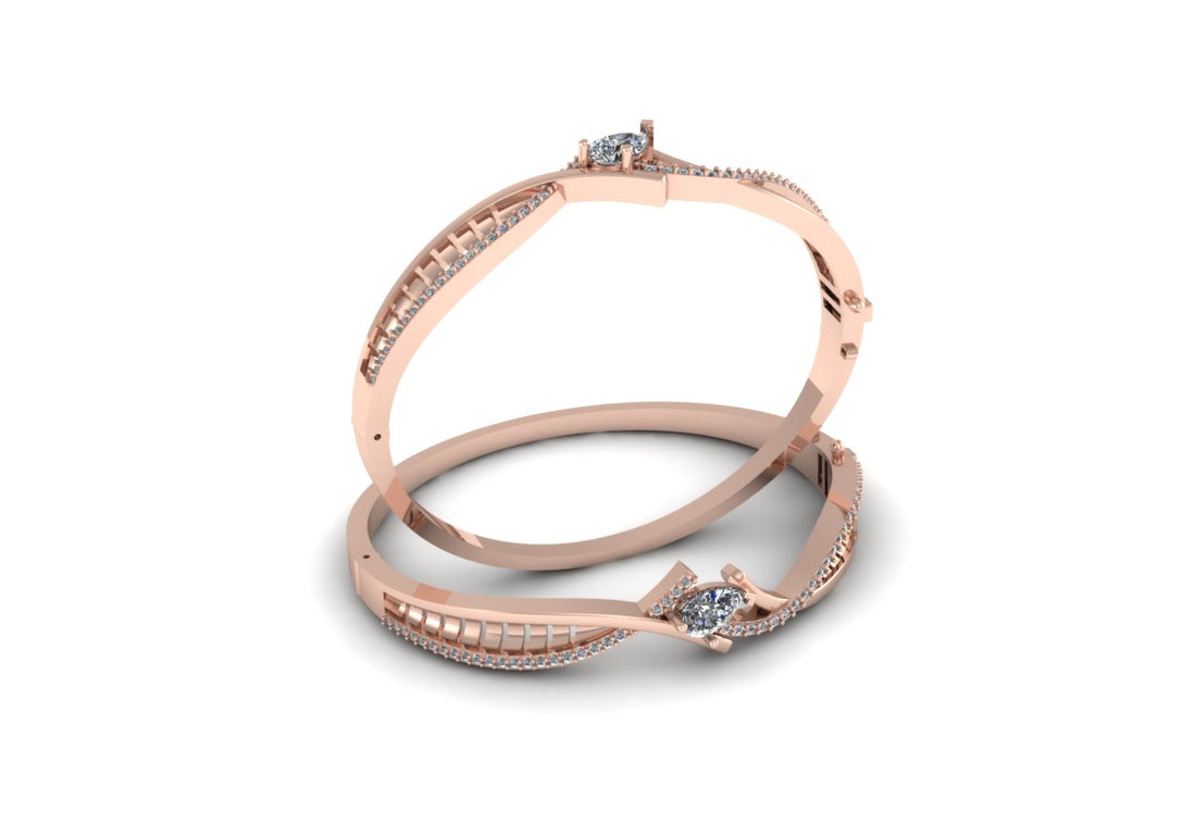 PEAR DIAMOND BRACELET WOMENS