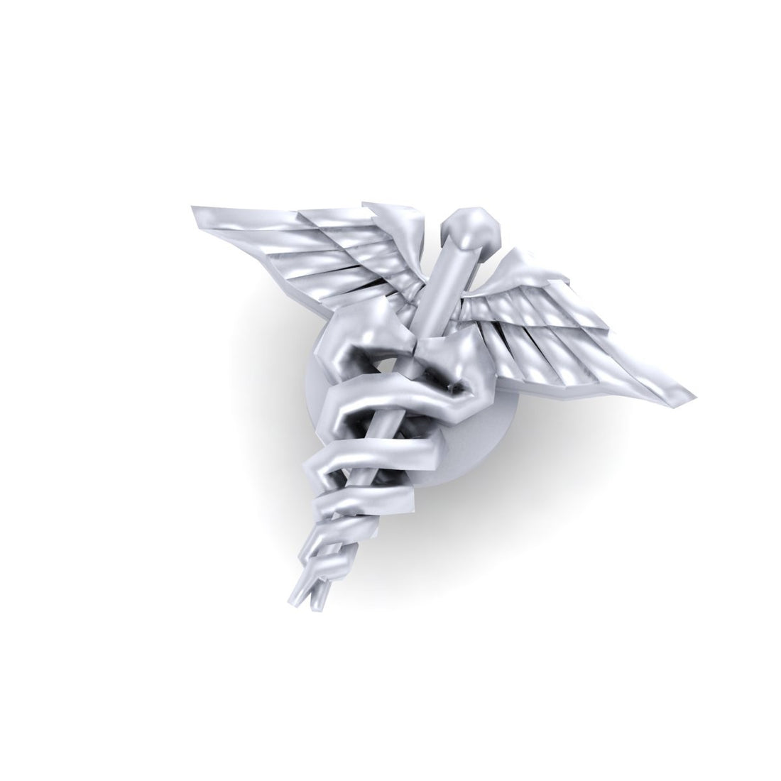 ROSE GOLD DOCTOR LOGO LAPEL PIN