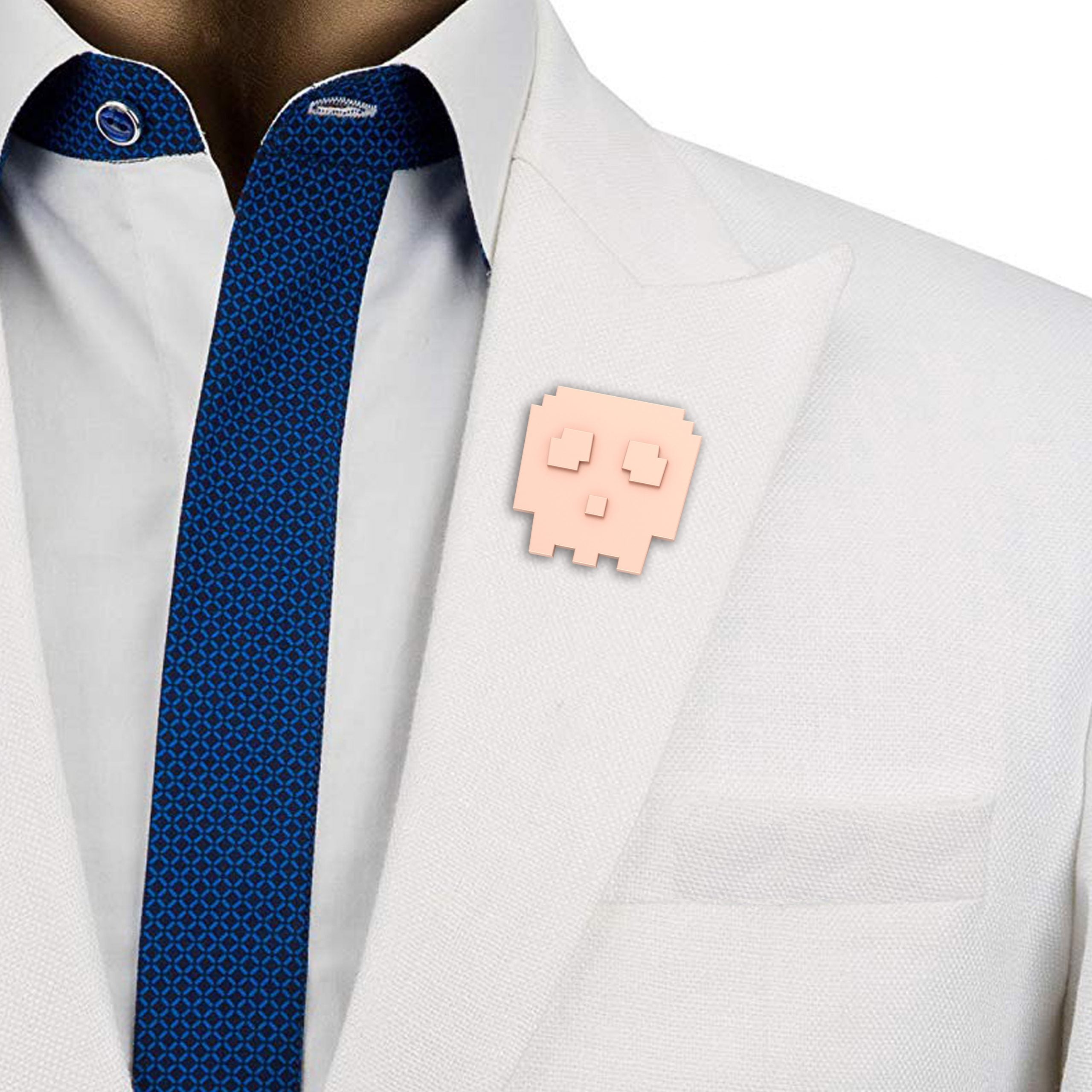 SILVER GAME PUZZLE PIN
