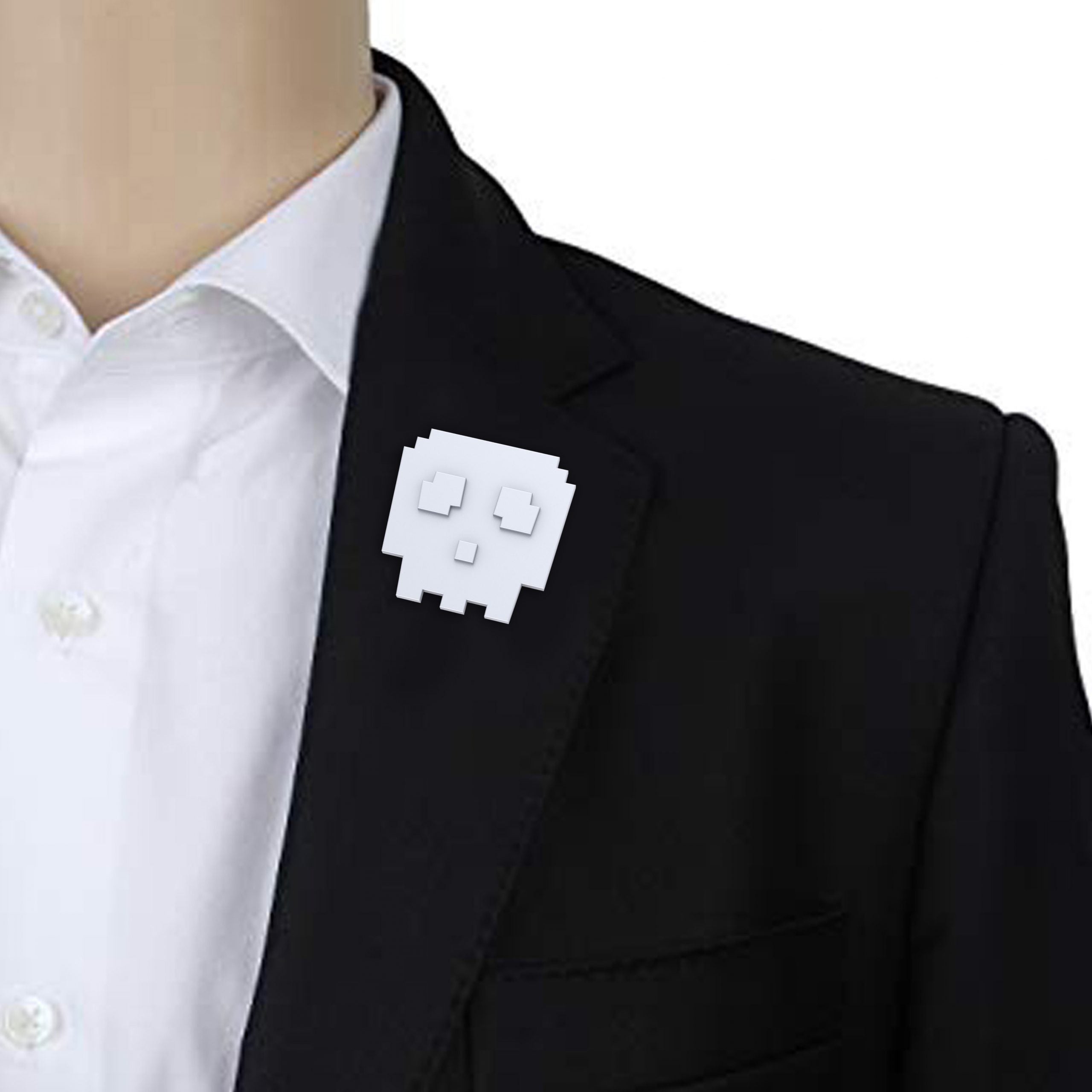 SILVER GAME PUZZLE PIN
