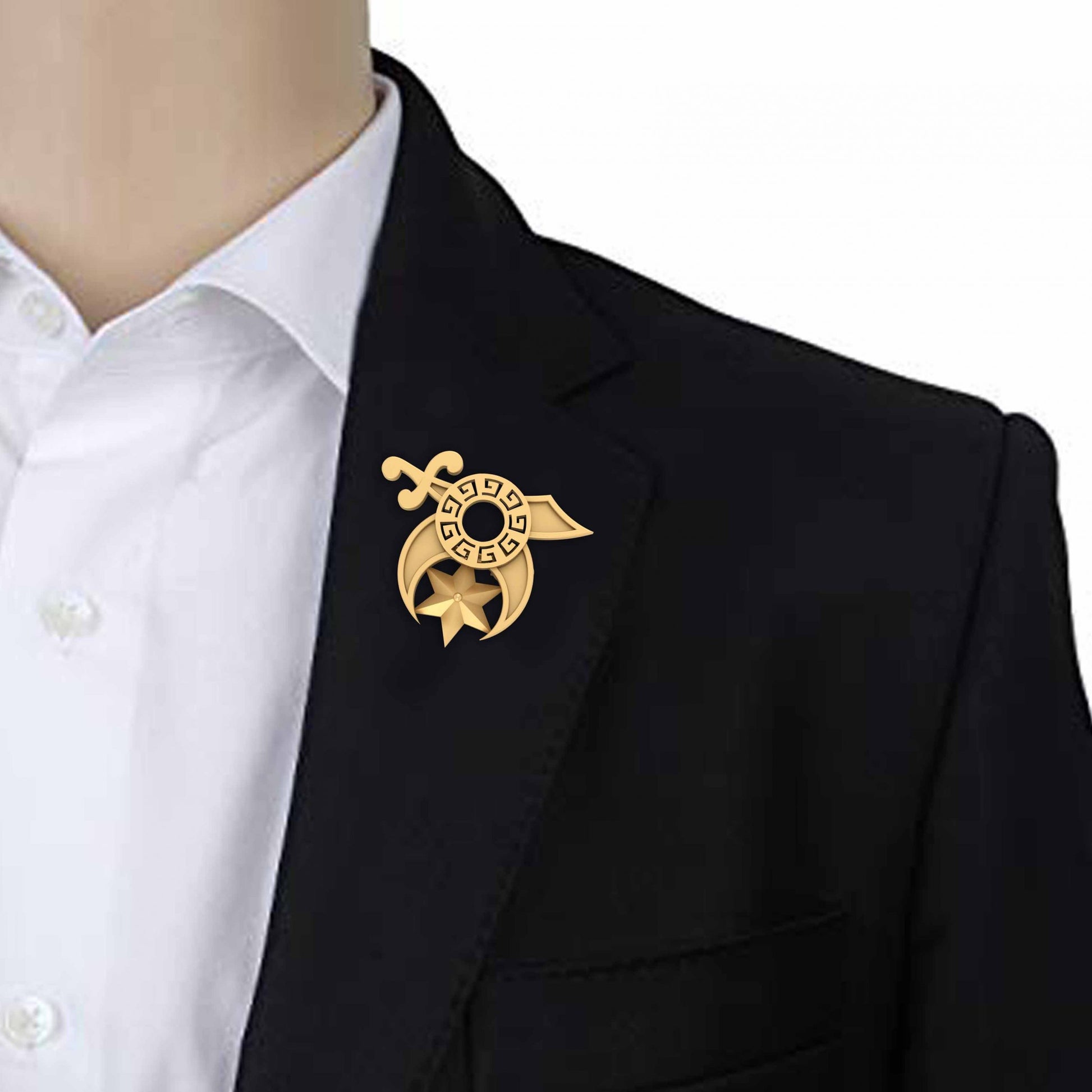 SHRINERS LOGO LAPEL PIN