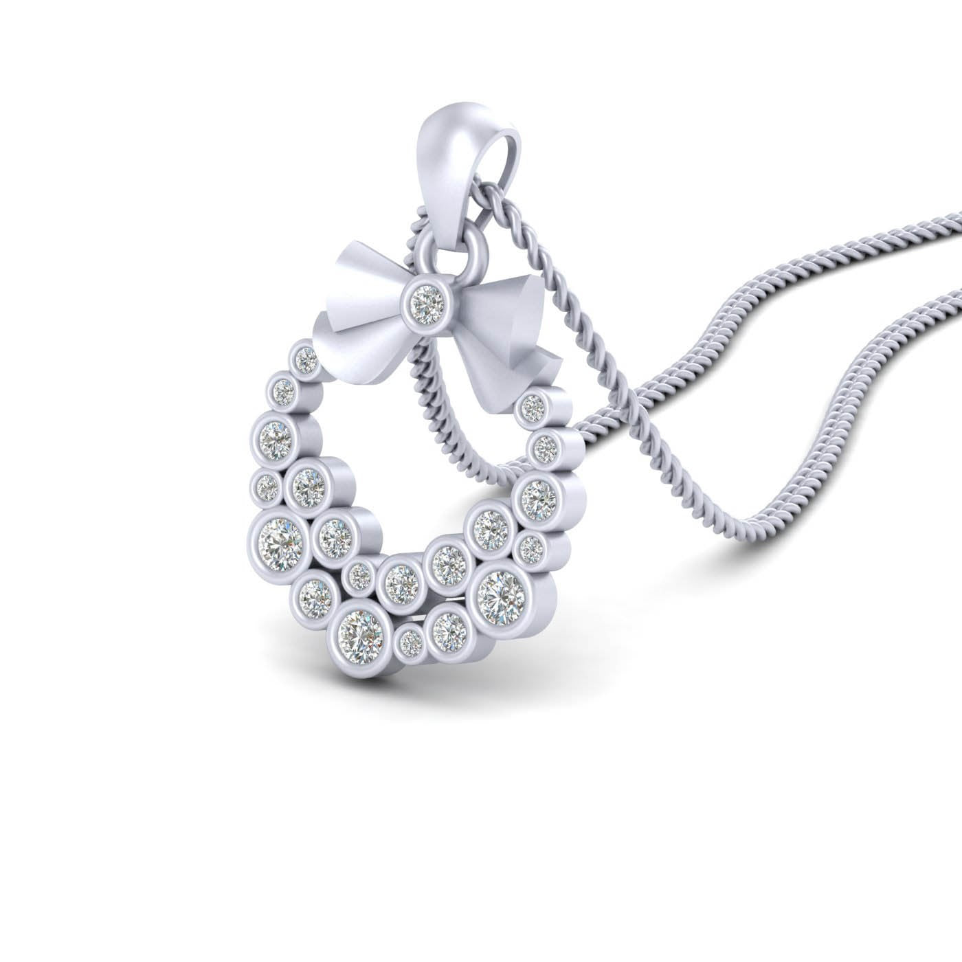 CHRISTMAS WREATH PENDANT
