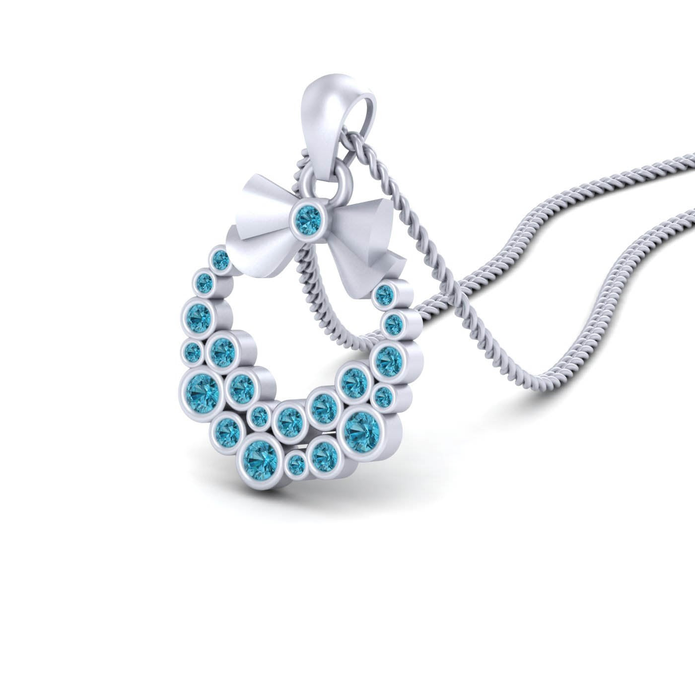 CHRISTMAS WREATH PENDANT