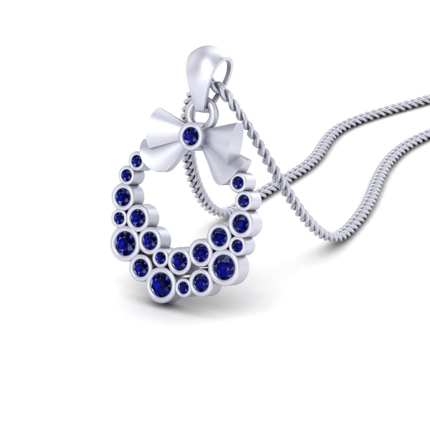 CHRISTMAS WREATH PENDANT