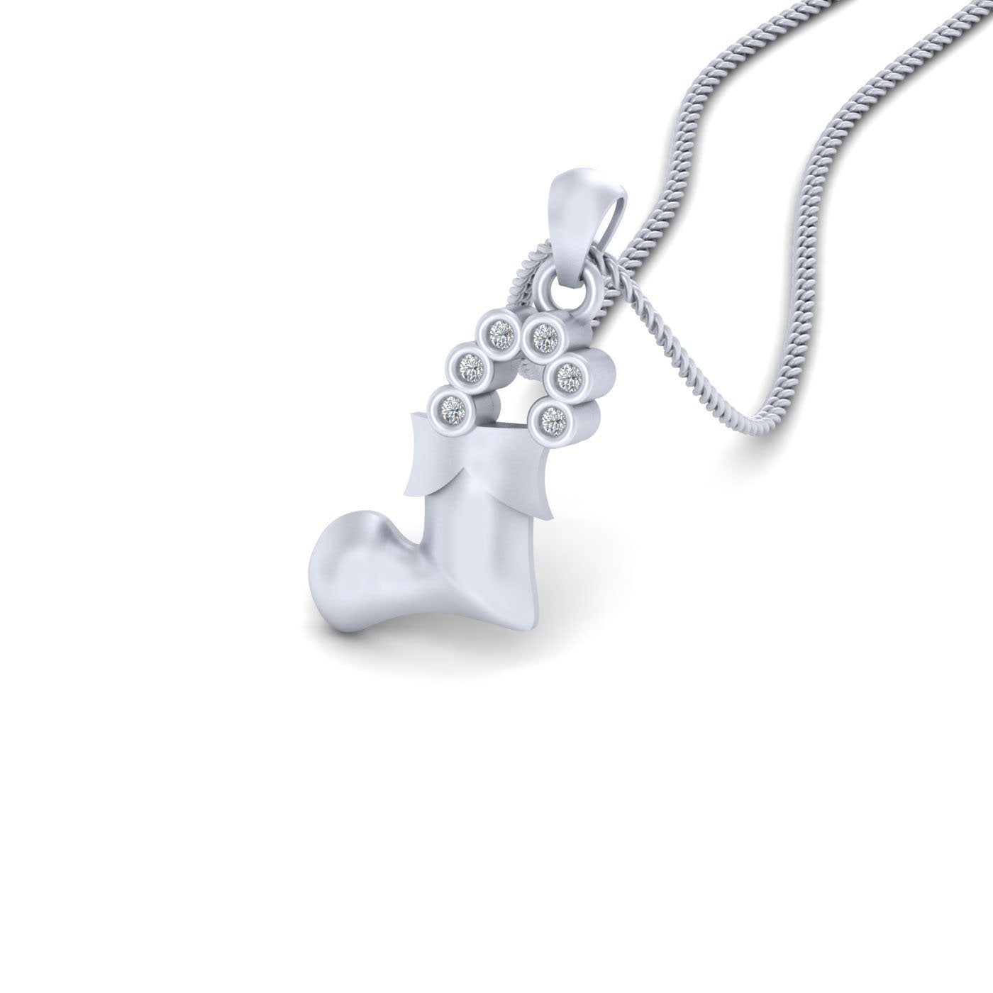 CHRISTMAS SOCK PENDANT