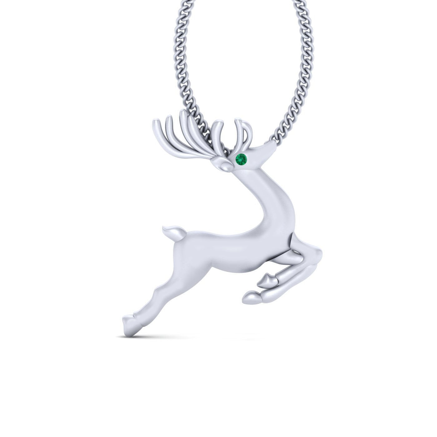 CHRISTMAS REINDEER PENDANT JEWELRY