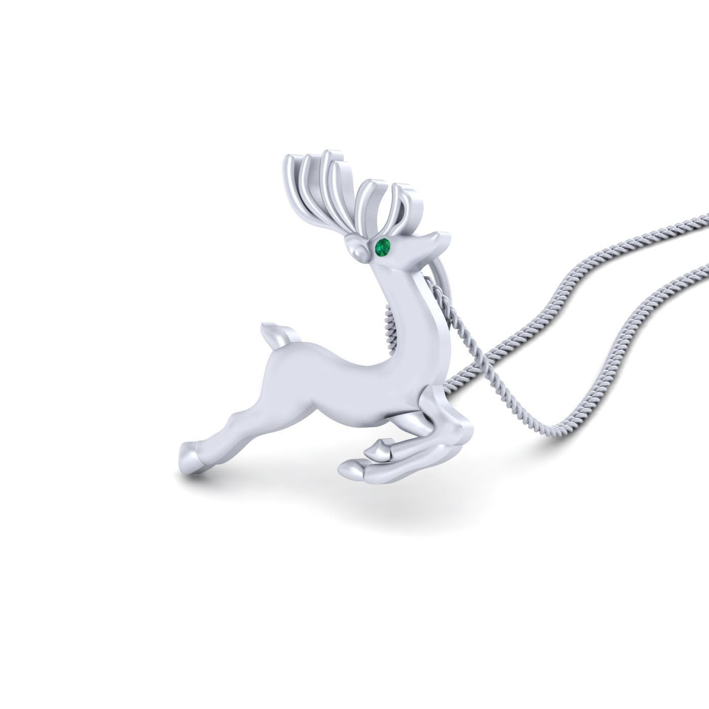 CHRISTMAS REINDEER PENDANT JEWELRY