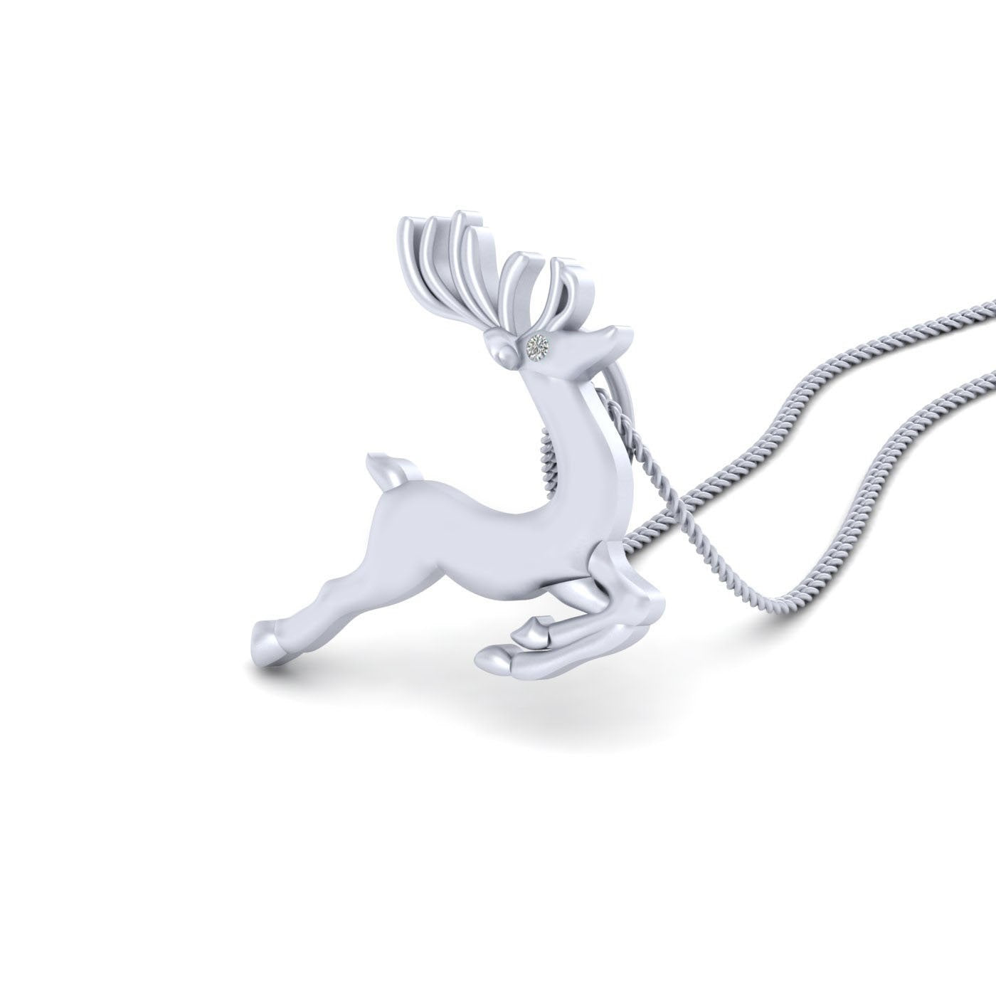 CHRISTMAS REINDEER PENDANT JEWELRY