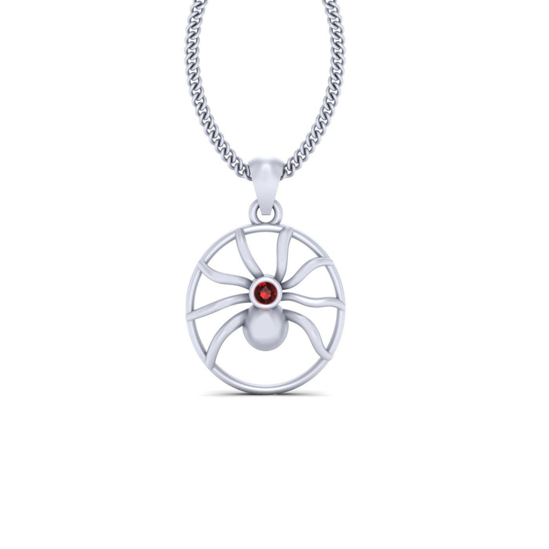 SPIDER PENDANT SILVER