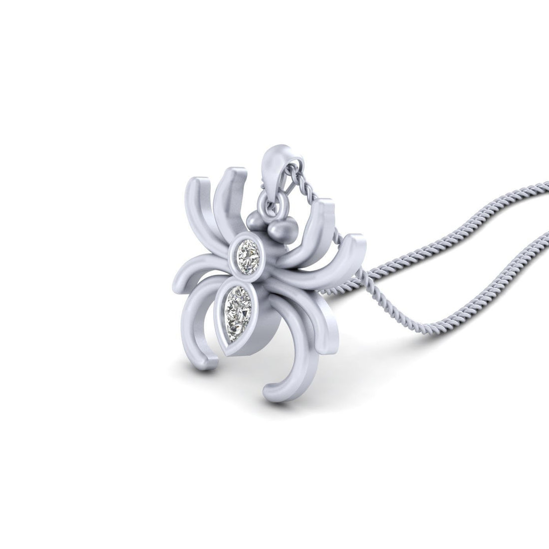 DIAMOND SPIDER PENDANT