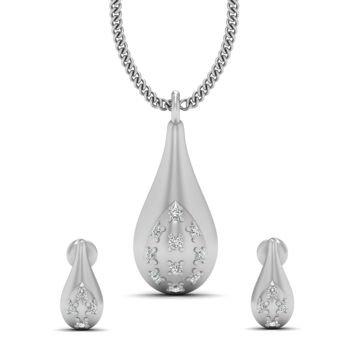 DROP PENDANT EARRINGS SET
